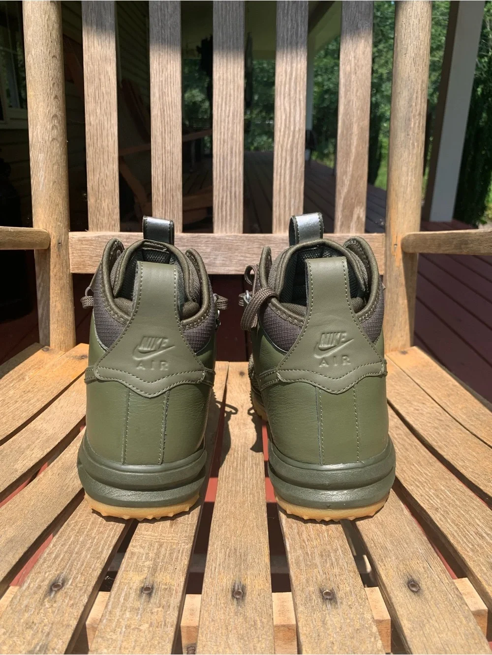 Nike Lunar Force 1 Medium Olive Duckboot  Nike 805899-201